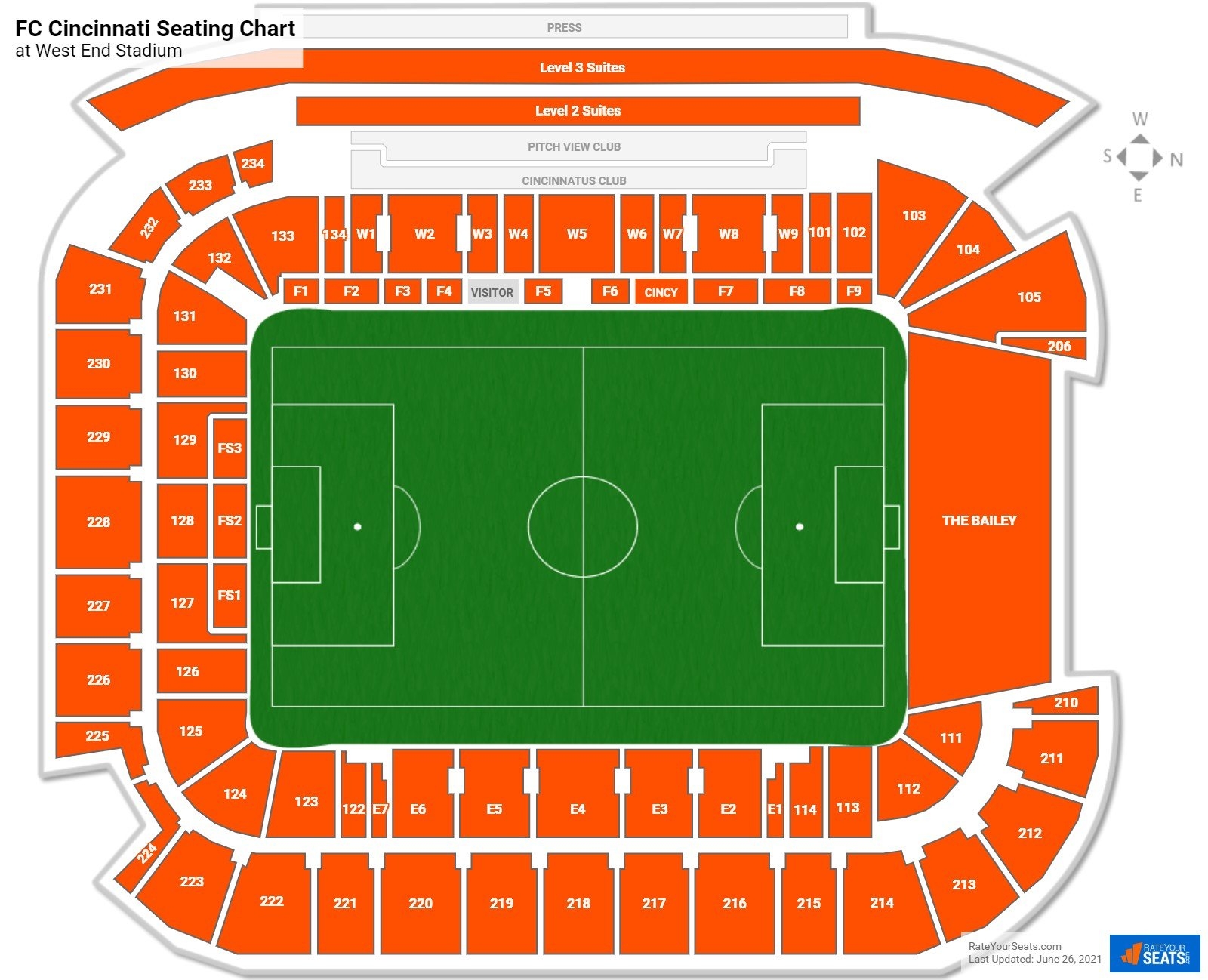 TQL Stadium Seating Charts RateYourSeats