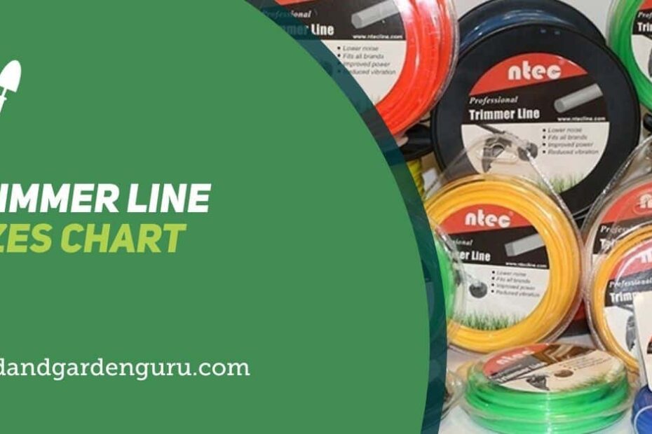 Trimmer Line Sizes Chart