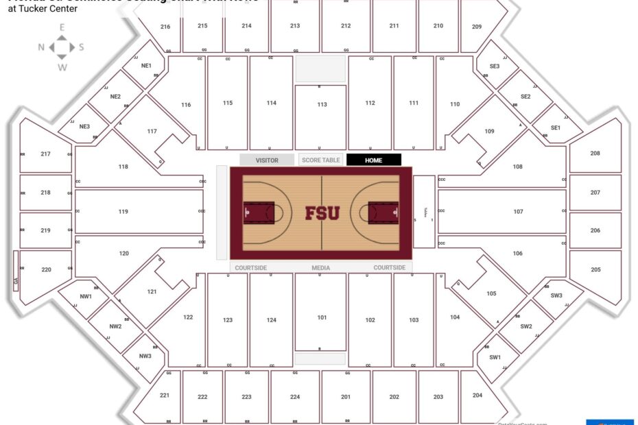 Tucker Center Seating Chart RateYourSeats