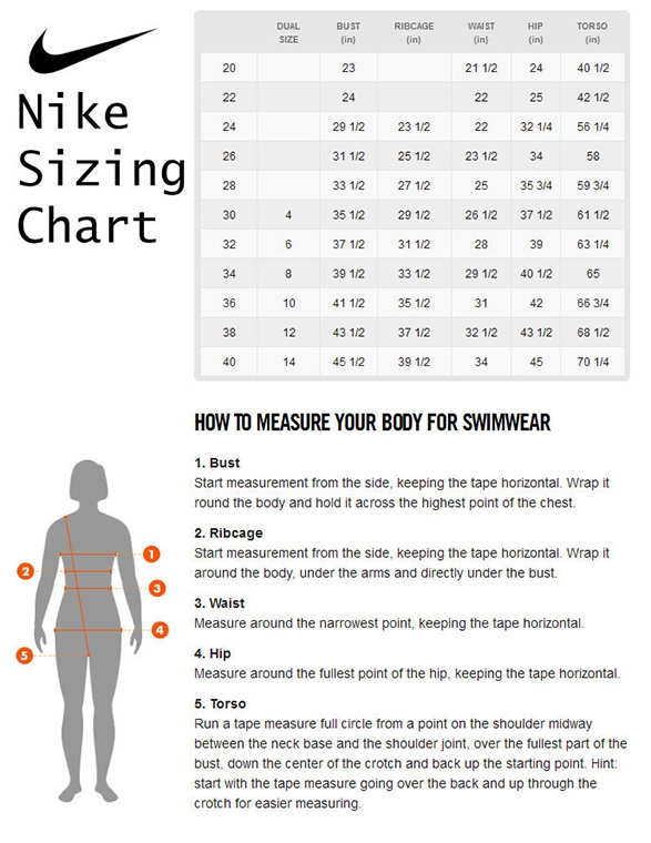 Tyr Tech Suit Size Chart Ponasa