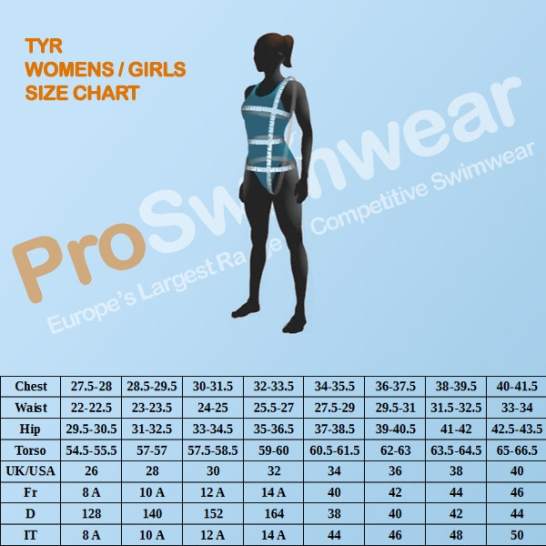 tyr swim size chart tyr swim size chart