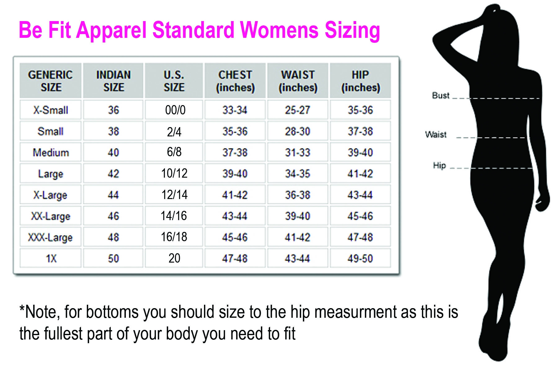 Uk Sizing Chart Women 39 s Size Chart Guide Women Sizing Womens