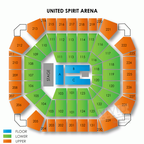 United Supermarkets Arena Tickets United Supermarkets Arena Seating