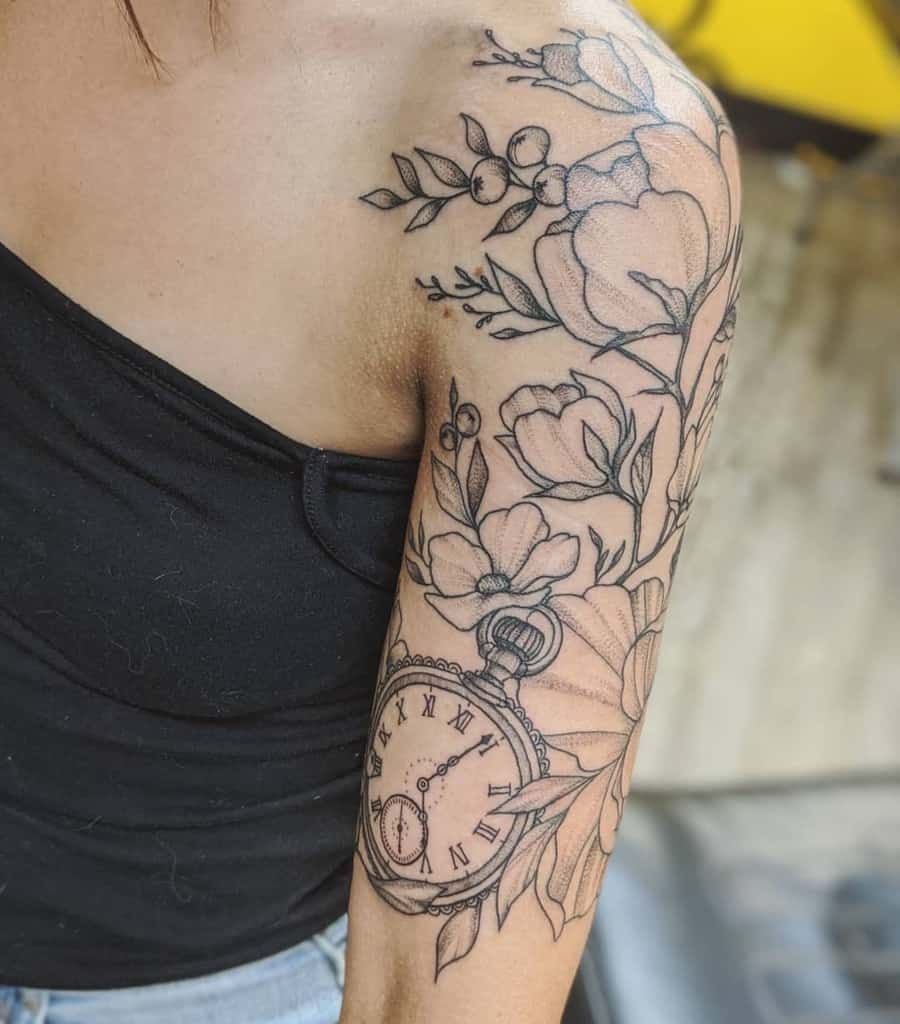 Upper Arm Tattoo Ideas For Women Cool Arm Tattoos Upper Arm Tattoos 