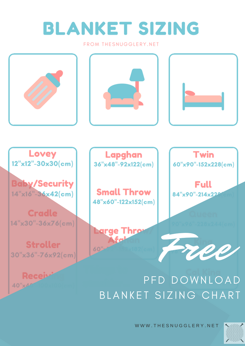 Us Blanket Size Dimensions Chart