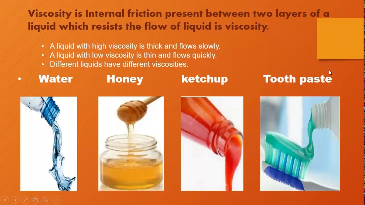 Viscosity Examples