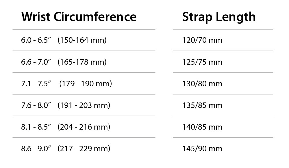 Watch Sizing Guide Find Your Right Watch Size Esslinger Watchmaker 