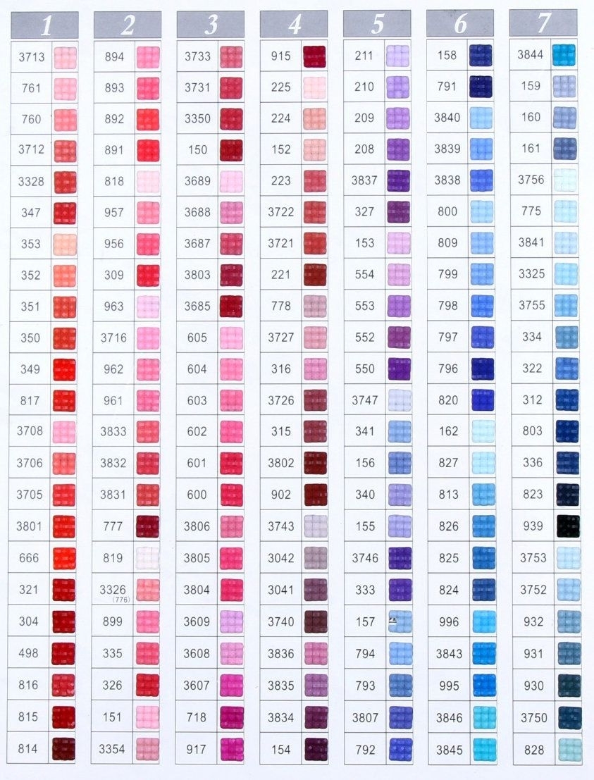 diamond dotz color chart diamond dotz color chart