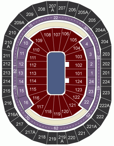 Wells Fargo Center Philadelphia PA Seating Chart And Stage