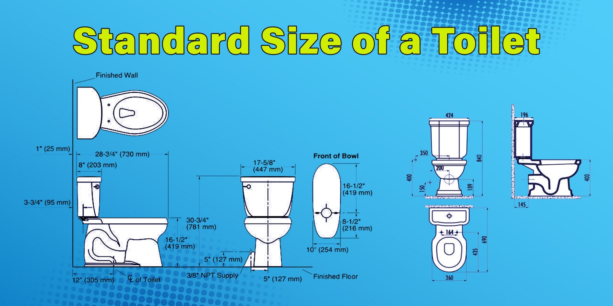 What Is The Standard Size Of A Toilet Twimbow What Is The Standard Size Of A Toilet Twimbow
