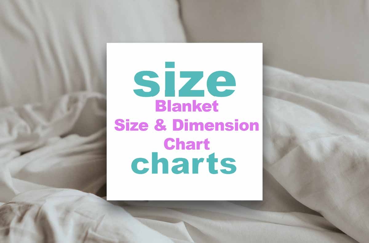 blanket size chart blanket size chart