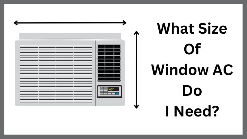 What Size Of Window AC Do I Need ElectronicsHub USA