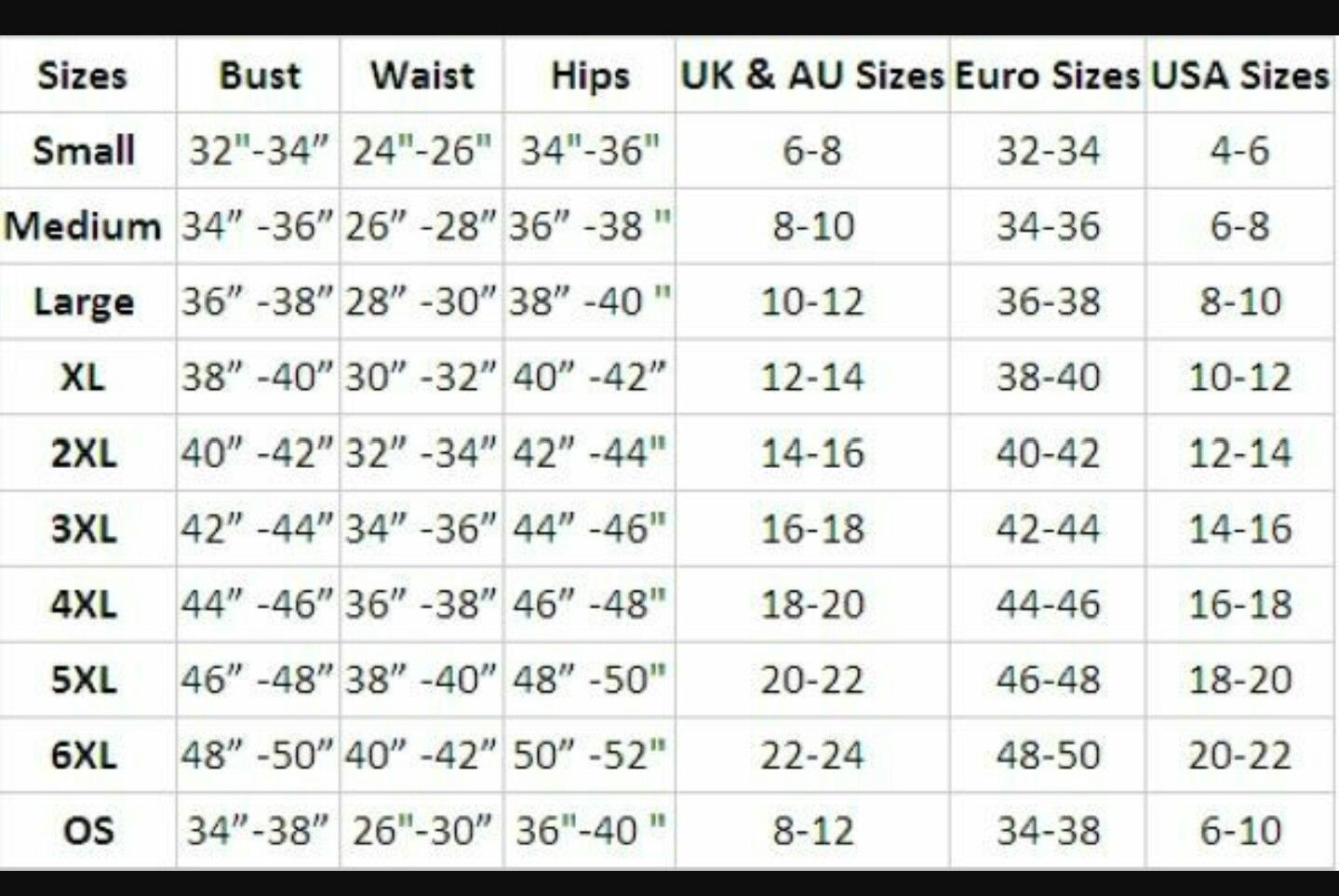Women 39 s Pant Size Conversion Chart Women 39 s Uk Pant Size Conv