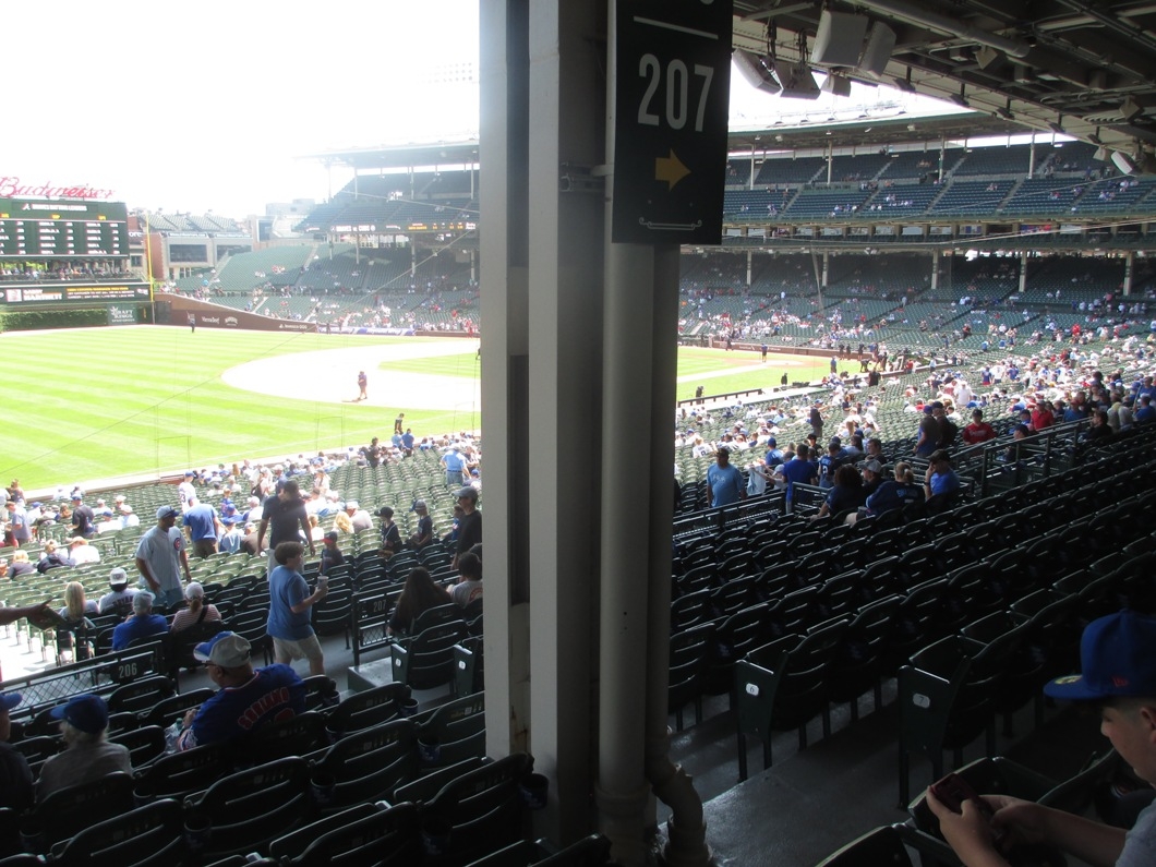 Wrigley Field Seating Chart Obstructed View Viewpoint Infoupdate
