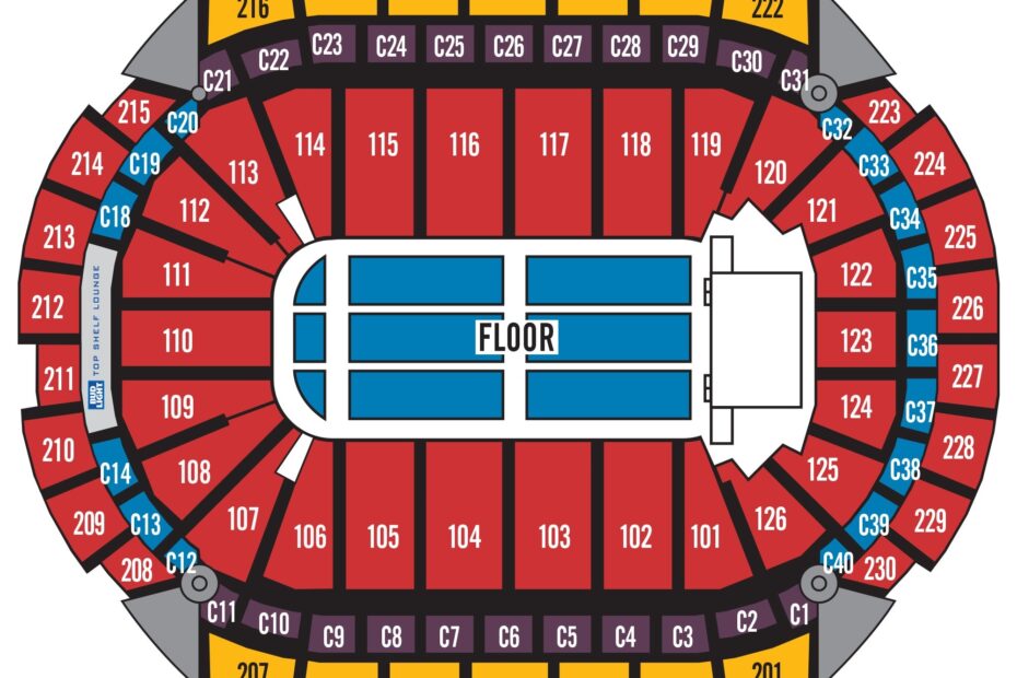 Xcel Energy Center Interactive Seating Chart Seating Charts XL