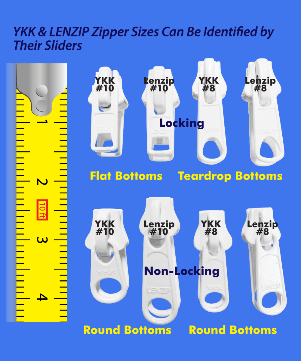 Ykk Zipper Parts